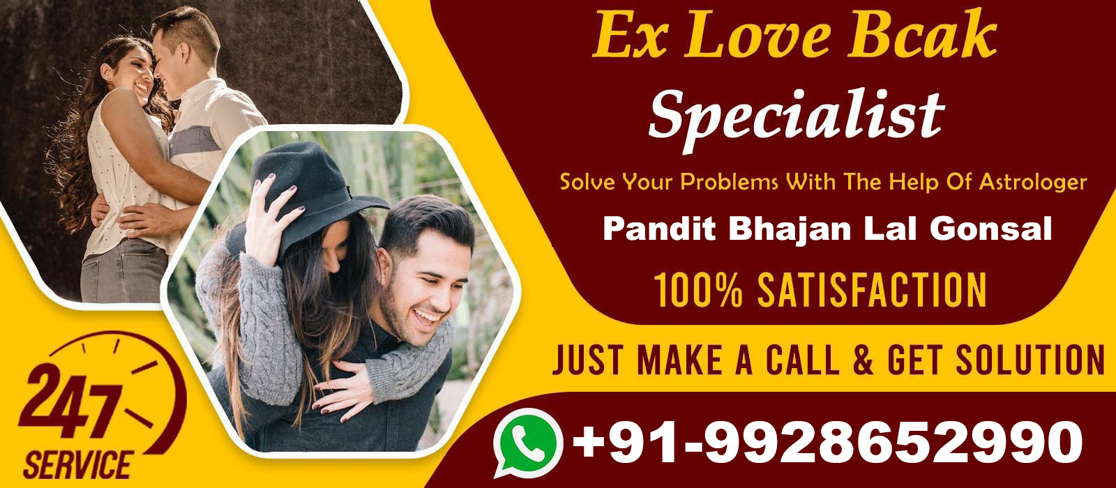  Astrologer Pandit Bhajan Lal Gonsal +91-9928652990